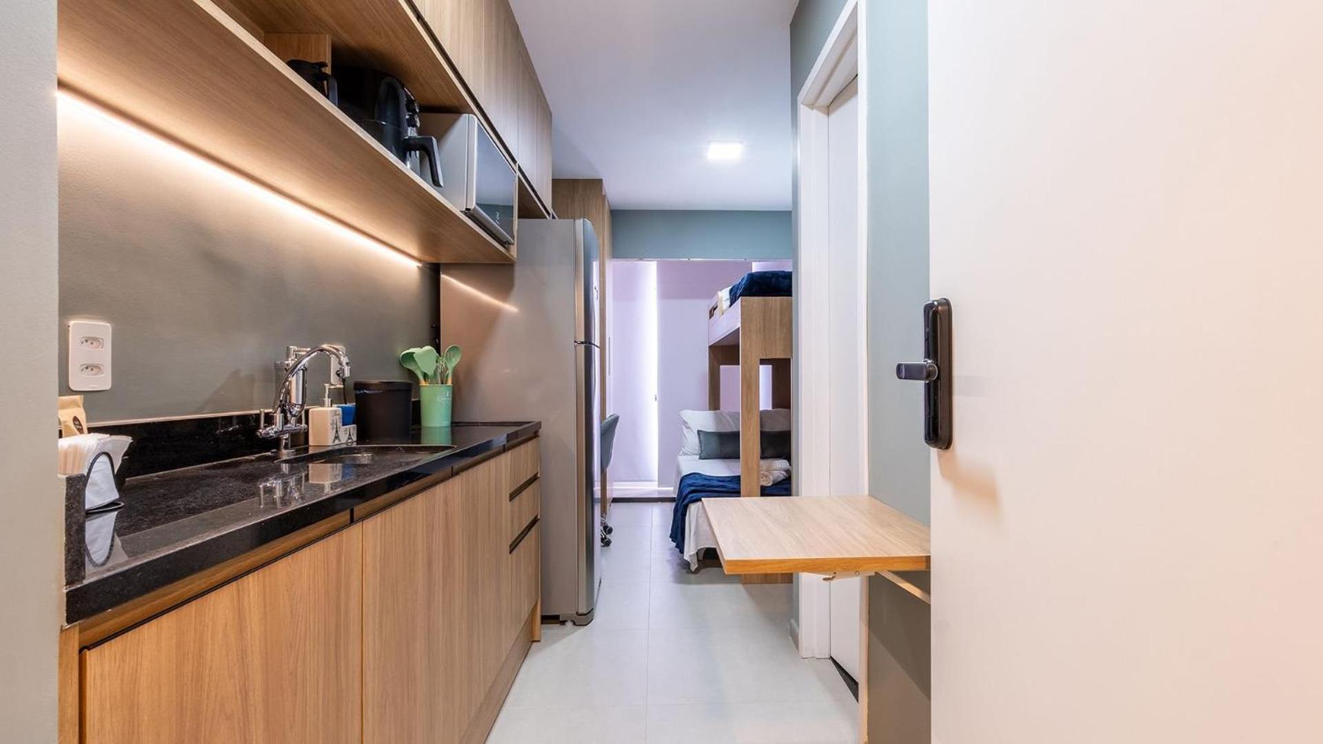 By Dh:studio Completo 3 Pessoas Com Coworking Apartamento São Paulo